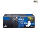 Stayfree Advanced XXL | 42 Pads | All Night Ultra Comfort Sanitary Pads for Women |