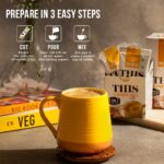 Continental THIS is Turmeric Latte 3-in-1 Premix Instant Coffee, 132gm Box (22g*6 Sachets)