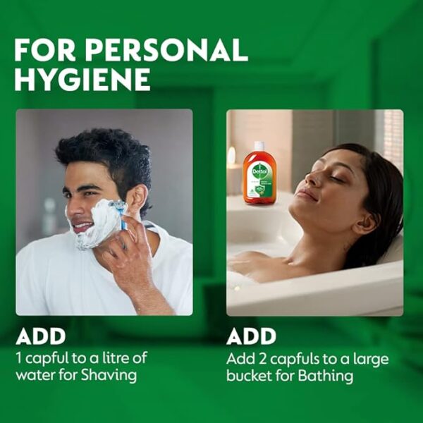 Dettol Antiseptic Liquid for First Aid , Surface Disinfection and Personal Hygiene , 250ml