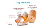 Medigrip Elastic Adhesive Bandage(10cm x 4cm, Skin Colour, 1 Piece)