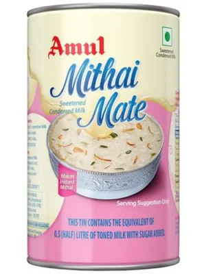 Amul Sweetened Condensed Milk Mithai Mate, 200 g Tin