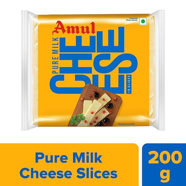 Amul Cheese Slices, 200 gm