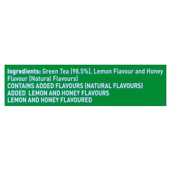 Tetley Green Tea - Lemon & Honey, 30 Bags