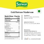 Sarwar Button Mushroom Gold, 800 gm ( Pack of 2)
