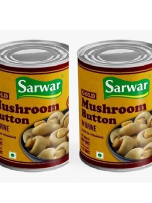 Sarwar Button Mushroom Gold, 800 gm ( Pack of 2)