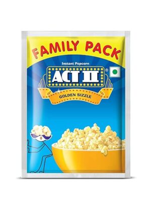 ACT II Instant Golden Sizzle Popcorn, (90 + 30 gm)120g