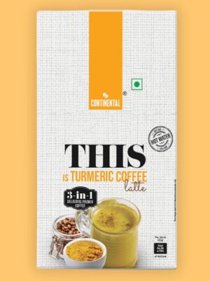 Continental THIS is Turmeric Latte 3-in-1 Premix Instant Coffee, 132gm Box (22g*6 Sachets)