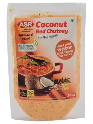 ASR Coconut Chutney - Red, 200g