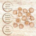 Sarwar Button Mushroom Gold, 800 gm ( Pack of 2)