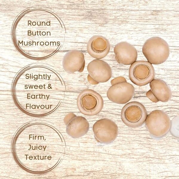 Sarwar Button Mushroom Gold, 800 gm ( Pack of 2)