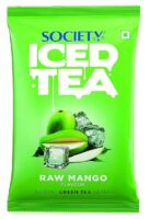 Society Iced Premix Tea Raw Mango Green 100g Pouch