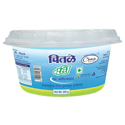 Chitale Dahi 200 g (Container)