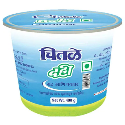 Chitale Dahi 400 g (Container)