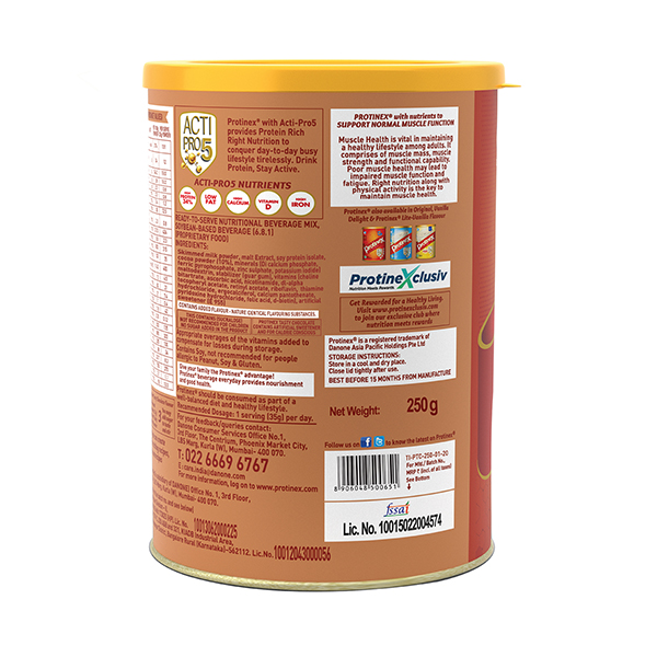 Protinex Powder - Tasty Chocolate Flavour 250 gm (Tin)