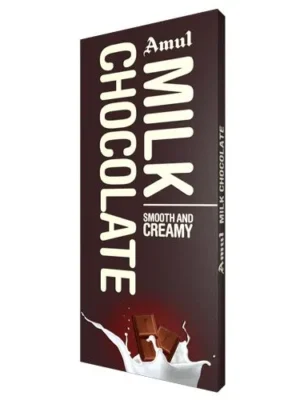 Amul Milk Chocolate - Smooth & Creamy, 150 g Carton