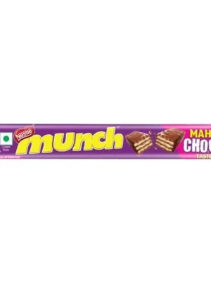 Nestle Munch Maha Crunchiest Ever, Chocolate Coated Wafer Bar, 18 g