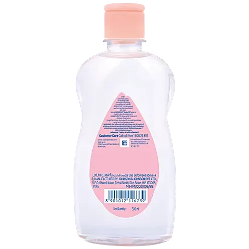 Johnson's baby Baby Oil With Vitamin E, 500 ml