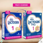 Nestle Lactogen Pro 1 Infant Formula Powder - Upto 6 Months, 400 g Bag-In-Box