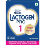 Nestle Lactogen Pro 1 Infant Formula Powder - Upto 6 Months, 400 g Bag-In-Box