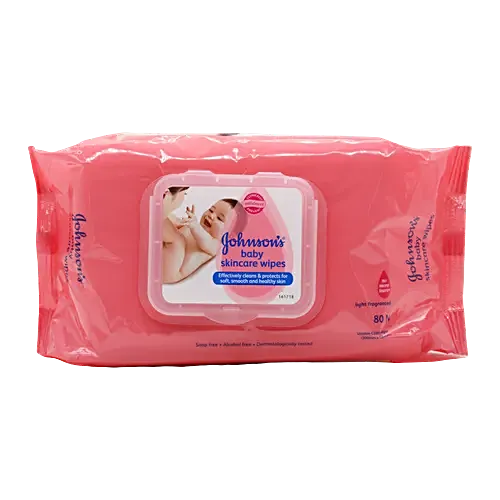Johnson's baby Skin Care Wipes, 20 pcs