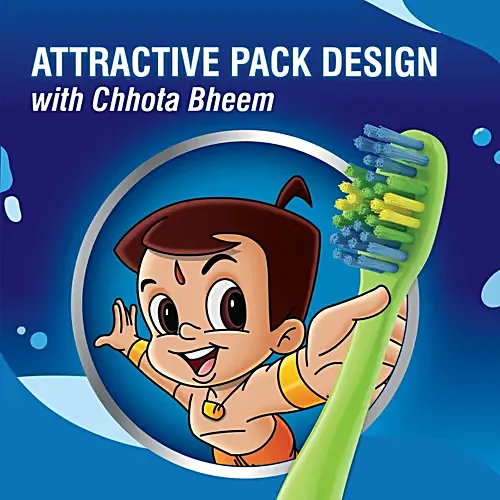 Oral-B Kids Toothbrush - Extra Soft, For Healthier & Cleaner Mouth & Gum, 3 pcs
