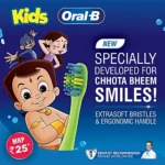Oral-B Kids Toothbrush - Extra Soft, For Healthier & Cleaner Mouth & Gum, 3 pcs