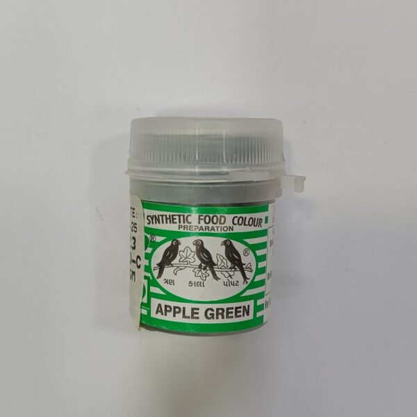 Food colour green apple 10gm